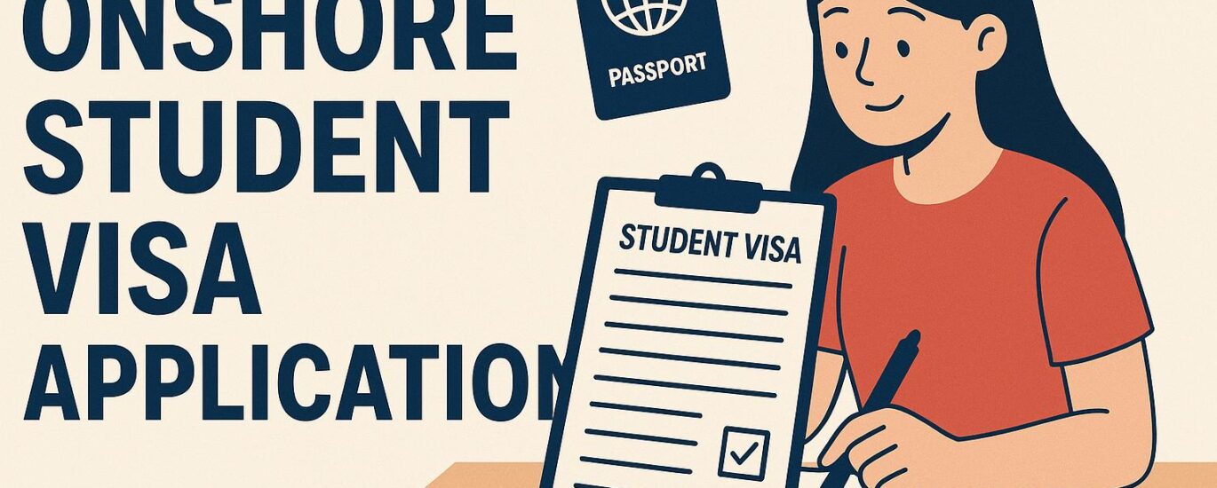 Onshore Student Visa Application