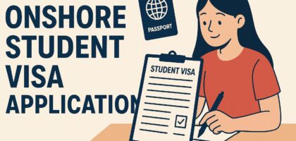 Onshore Student Visa Application
